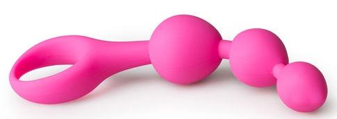 Trinity Anal Beads - Pink