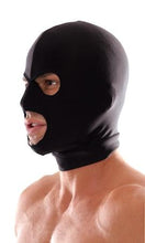 Load image into Gallery viewer, Submission face mask with eyes and mouth holes