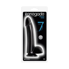 Load image into Gallery viewer, Renegade Smooth Dong 7Inch - Black