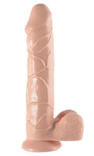 Load image into Gallery viewer, Long Huge Suction Cup Dong with Balls
