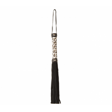Load image into Gallery viewer, Where to get suede leather animal print floggers