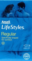 Ansell Lifestyles Regular - 12pk