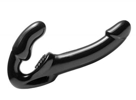 Revolver Strapless Strapon Dildo -Black