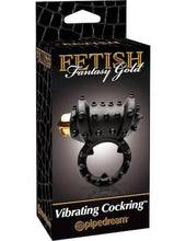 Load image into Gallery viewer, Fetish Fantasy Gold Vibrating Cockring