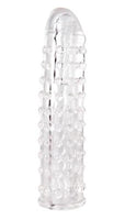 Mega Stretch Silicone Penis Extension - Clear