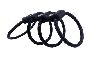 Sub-Mission 4 Ring Cock Cage - Black