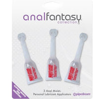 Anal Fantasy Anal Moist Personal Lube Applicators - 3 Pack