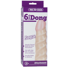 Load image into Gallery viewer, Vac-U-Lock 6inch Raging Hard-Ons Dong - White