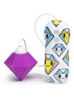 Tokidoki 7 Function Silicone Purple Diamond Clitoral Vibrator