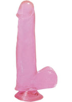 Basix 7.5inch Dong With Suction Cup THIN