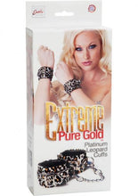 Load image into Gallery viewer, Extreme Pure Gold Platinum Leopard Cuffs