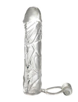 Fantasy X-tensions Vibrating Super Sleeve - Clear