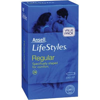 Ansell Lifestyles Regular - 24pk