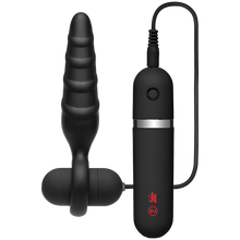 Load image into Gallery viewer, Kink Vibrating Silicone Butt Plug 4Inch