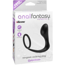 Load image into Gallery viewer, Anal Sex Plug and Cockring