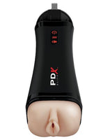 PDX Elite Talk Back Super Stroker Pussy - Flesh
