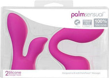 Load image into Gallery viewer, Palm Sensual Massager Heads Twin Pack - Below And Dual