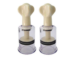 Sultry Twister Nipple Vacuum Suckers - Pair