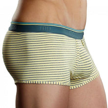 Load image into Gallery viewer, Male Power Yellow Heather Stripe Pattern Boxers
