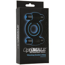 Load image into Gallery viewer, OptiMALE Vibrating Double Cock-Ring