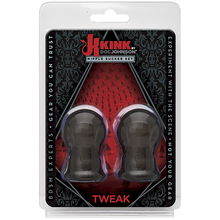 Load image into Gallery viewer, Kink Tweak Nipple Sucker Set - Black