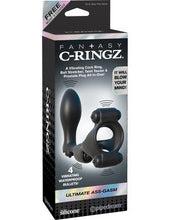 Load image into Gallery viewer, Cock Ring Anal Plug Vibe