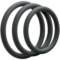 OptiMALE 3pc Cock-Ring Set THIN