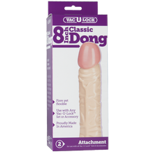 Load image into Gallery viewer, Vac-U-Lock 8inch Classic Dong