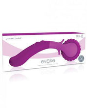 Load image into Gallery viewer, Jimmyjane Evoke Du-o Purple Vibrating Massage Wheel