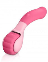 Load image into Gallery viewer, Jimmy Jane Evoke Sol-o Vibrating Massage Wheel - Pink
