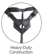 Load image into Gallery viewer, King Cock Strap-On Harness w/7inch Uncut Cock