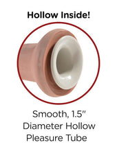 Load image into Gallery viewer, Shoulder Strap-On Harness with a 9inch Uncut Hollow Dong