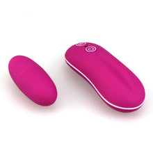 Load image into Gallery viewer, Super Silky Wired 10-Function Egg Vibrator - Fuchsia Pink