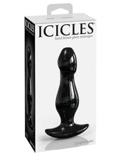 Load image into Gallery viewer, No 71 Glass Anchor Plug Black