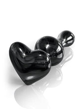 Load image into Gallery viewer, No 74 Glass Love Heart Butt Plug