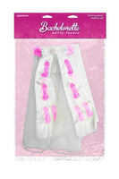 Bachelorette Party Flashing Pecker Wedding Veil