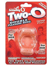 Load image into Gallery viewer, vibrating double cock ring