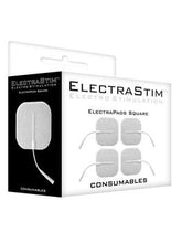 Load image into Gallery viewer, ElectraStim Square Self Adhesive ElectraPads - 4 Pack