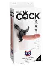 Load image into Gallery viewer, King Cock Strap On Harness with 9inch Dildo
