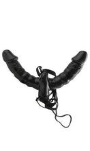 Load image into Gallery viewer, Fetish Fantasy Vibrating Double Delight Strap On