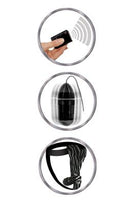 Fetish Fantasy Remote Control Fantasy Panty - Black