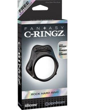Load image into Gallery viewer, Fantasy C-Ringz Rock Hard Ring - Black