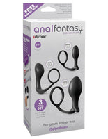 Anal Fantasy Ass-Gasm Trainer Trio - Black