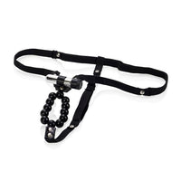 Vibrating Lovers Thong with Stroker Beads