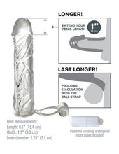Load image into Gallery viewer, vibrating cock sleeve
