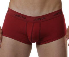 Justus Boyz Red Contrast Stitch Trunk