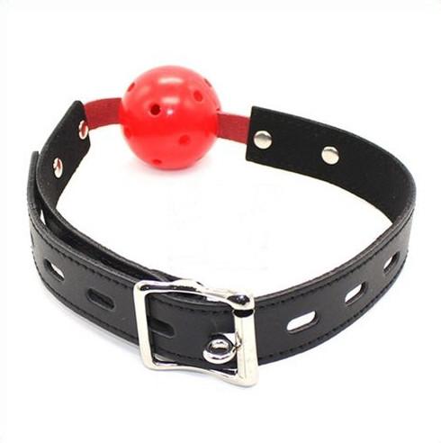 Subdue Me Breathable Ball Gag - Red