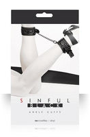 Sinful Ankle Cuffs - Black
