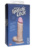 Vac-U-Lock The Realistic Cock UR3 8inch - Flesh