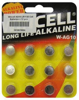 Wincell Ag10/Lr1130 Cell Batteries (12 Pack)